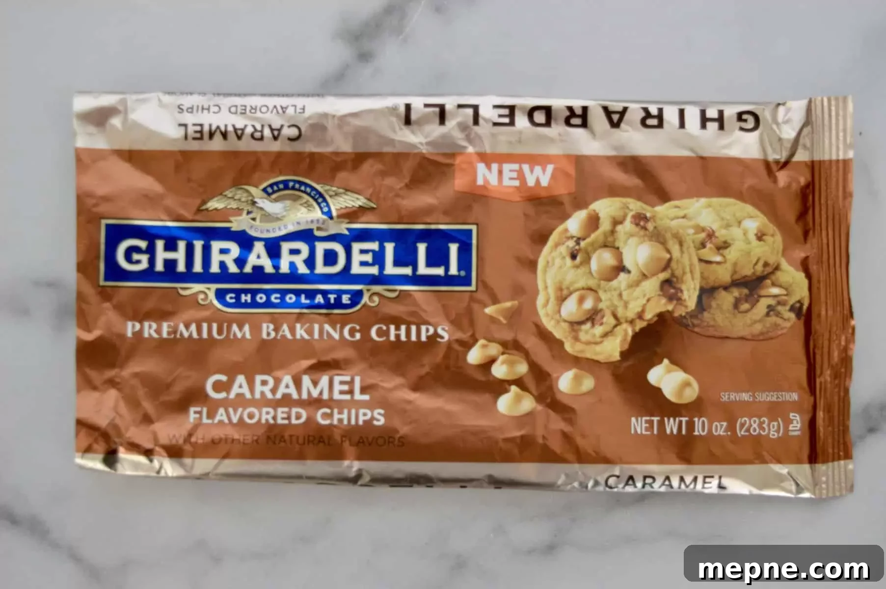 Gooey Caramel Chip Pecan Bars Recipe 3 Ghirardelli Caramel baking chips