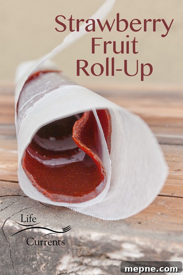 How to Make Strawberry Fruit Roll-Ups 3 Strawberry Fruit Roll-Up fruit leather fruit smash strawberries homemade in the oven