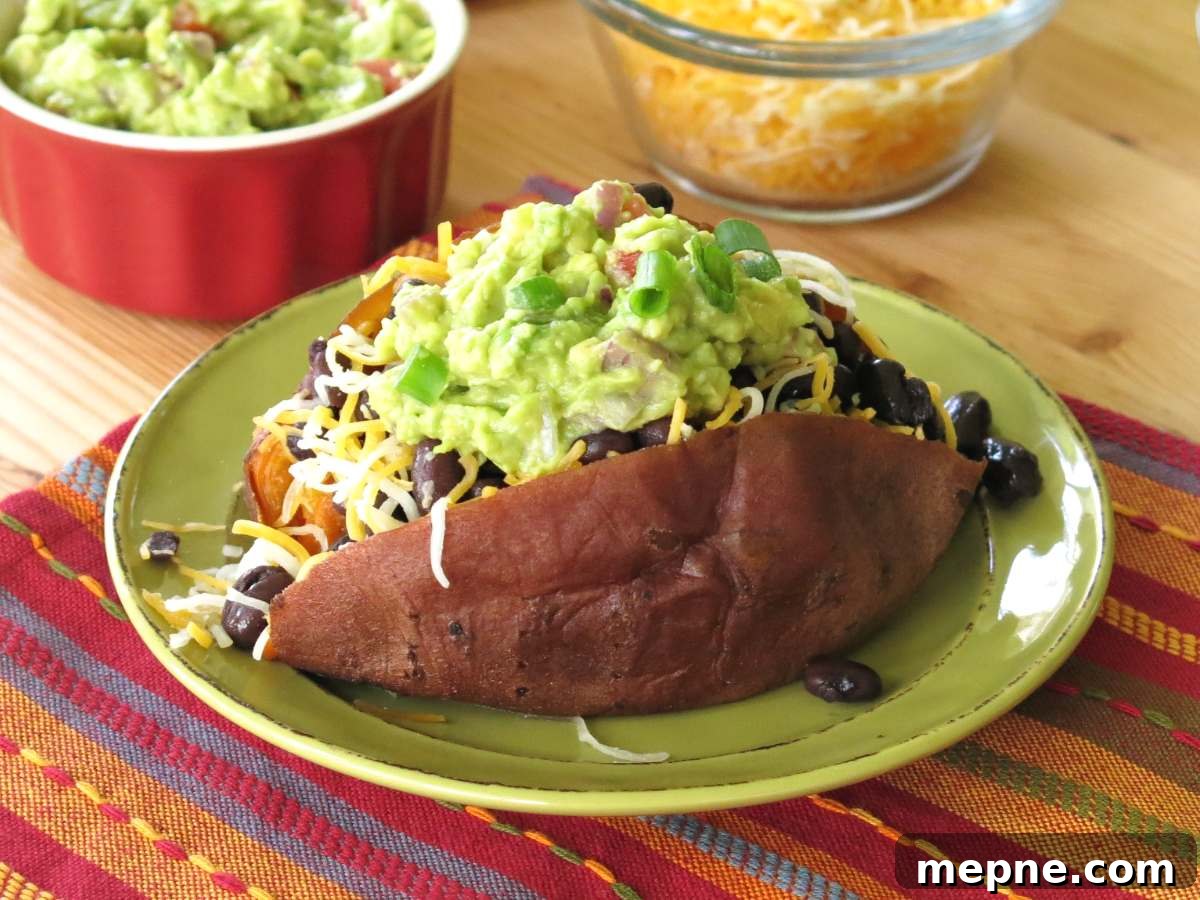 Over 15 Cinco de Mayo Dinner Recipes You'll Make Again 15 Sweet Potato Stuffed with black beans, guacamole, cheese, and tomatoes.