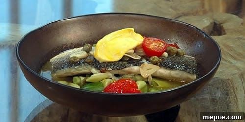 Garlic Aioli Recipe: How to Make Creamy Homemade Aioli 5 Poached sea trout with summer vegetables and saffron aioli