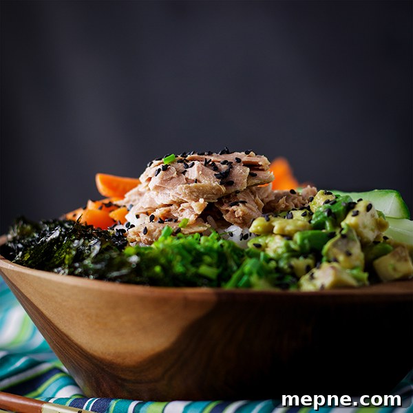 Simple Tuna Sushi Bowls