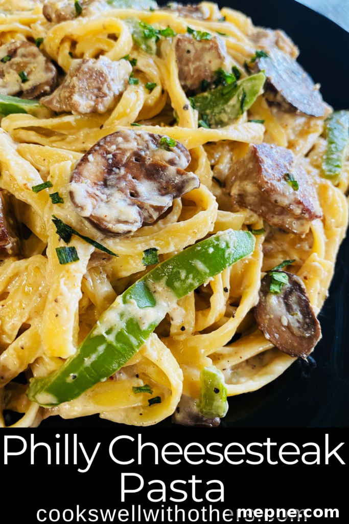 One-Pan Philly Cheesesteak Pasta Recipe 15 Philly Cheesesteak Pasta