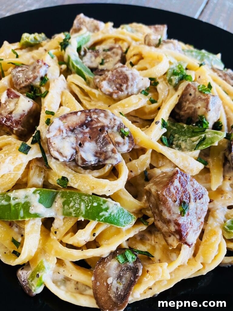 One-Pan Philly Cheesesteak Pasta Recipe 10 Philly Cheesesteak Pasta