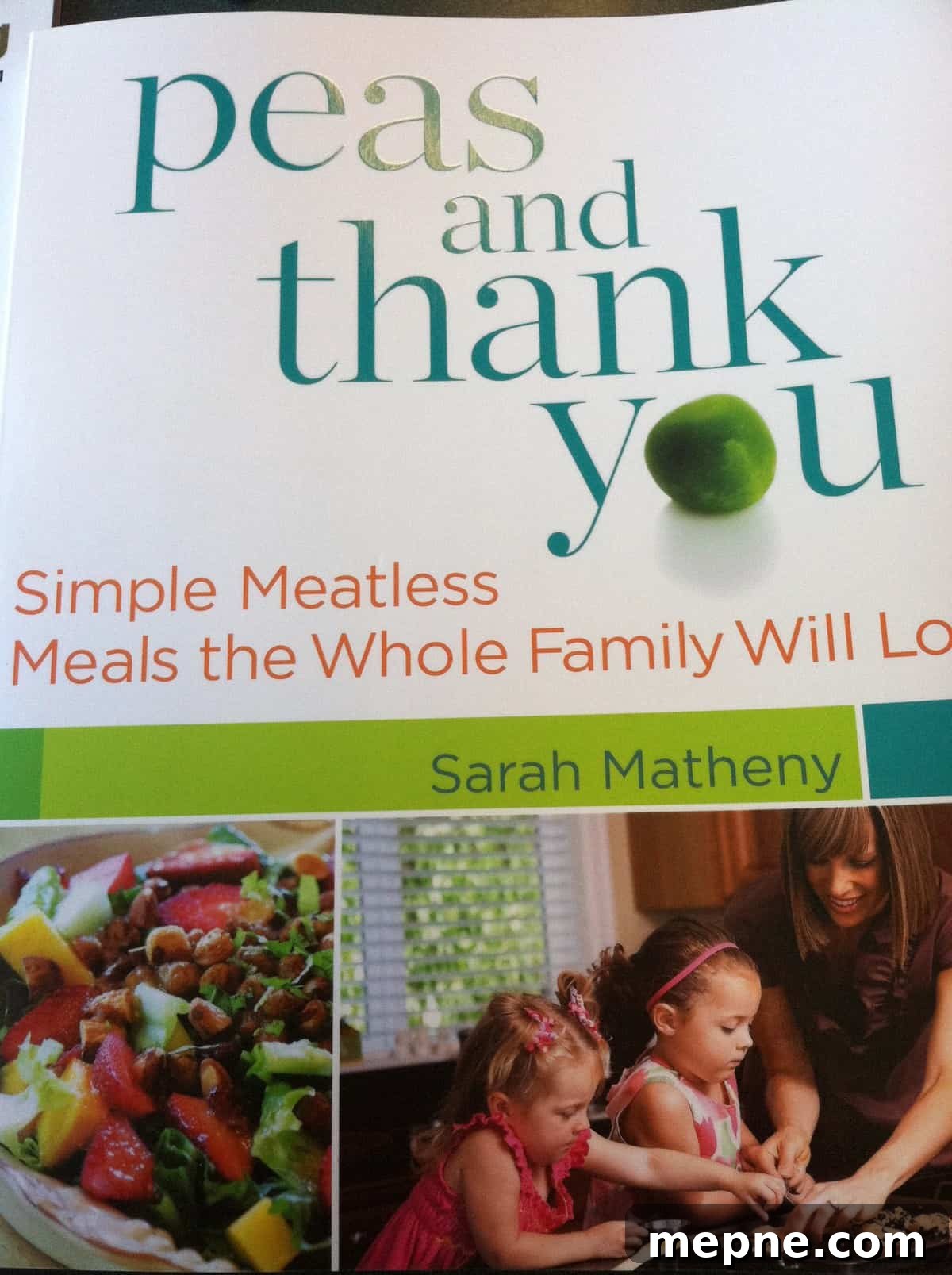 100 Peas and Thank You cookbook