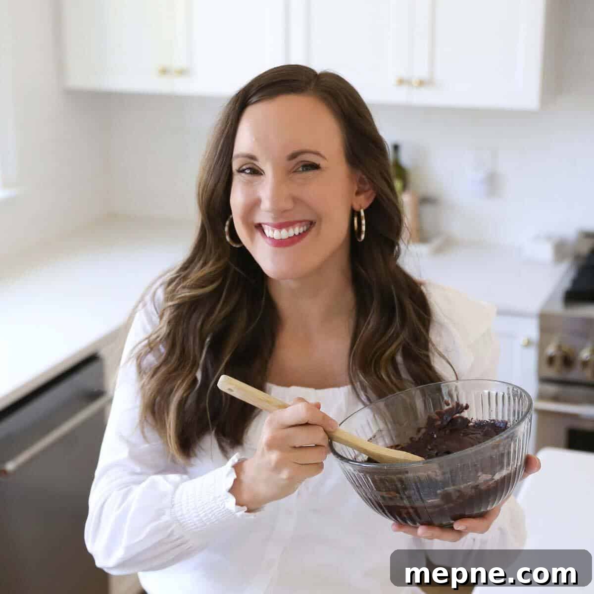 Gluten-Free Peanut Butter Brownies from Box Mix 2 Headshot of Erin