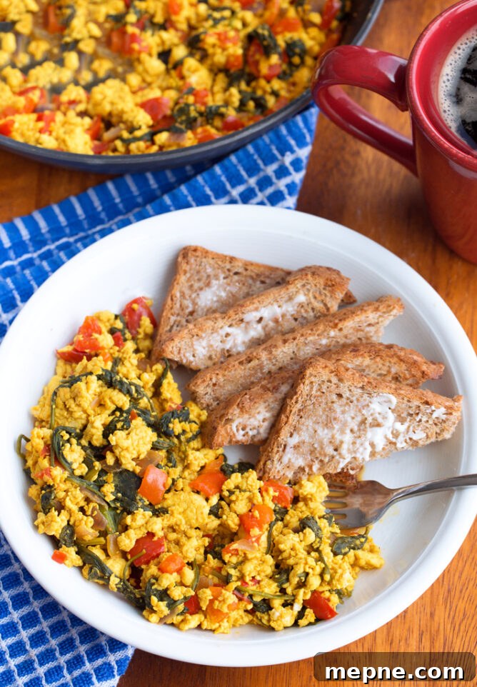 Apple Banana Bread Recipe with Cinnamon 4 Tofu Scramble