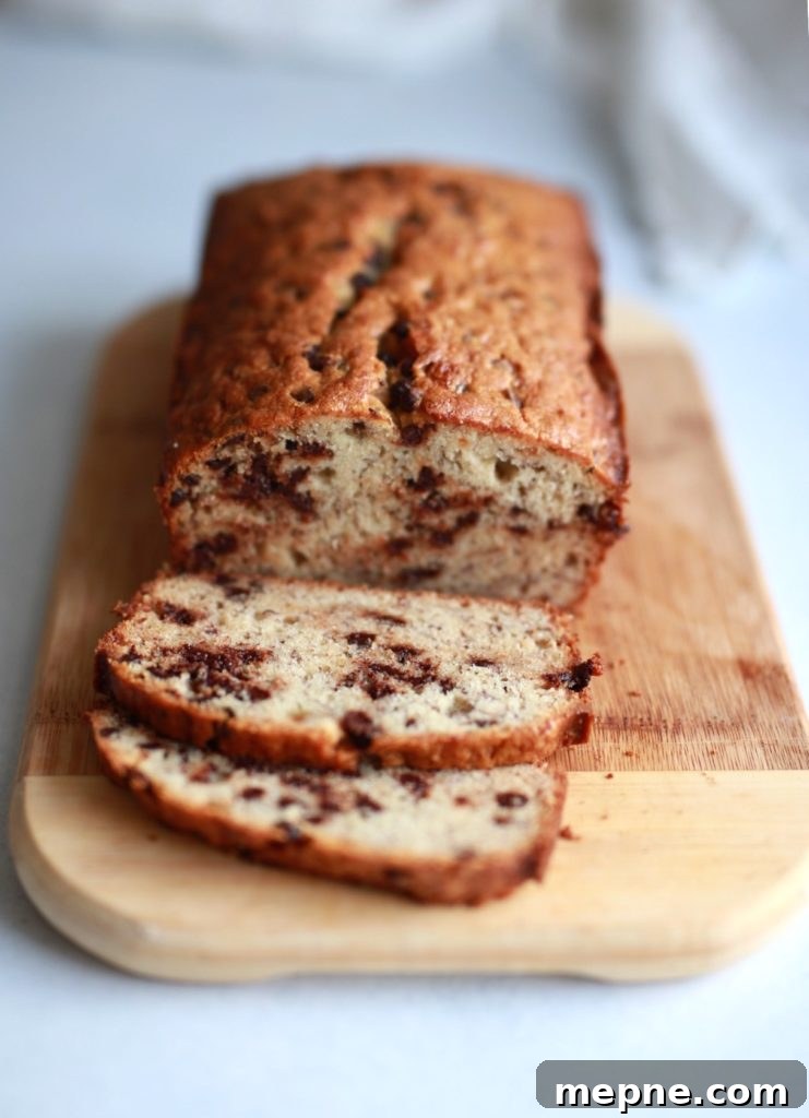 Mom's Chocolate Chip Banana Bread Recipe 4 Chocolate Chip Banana Bread