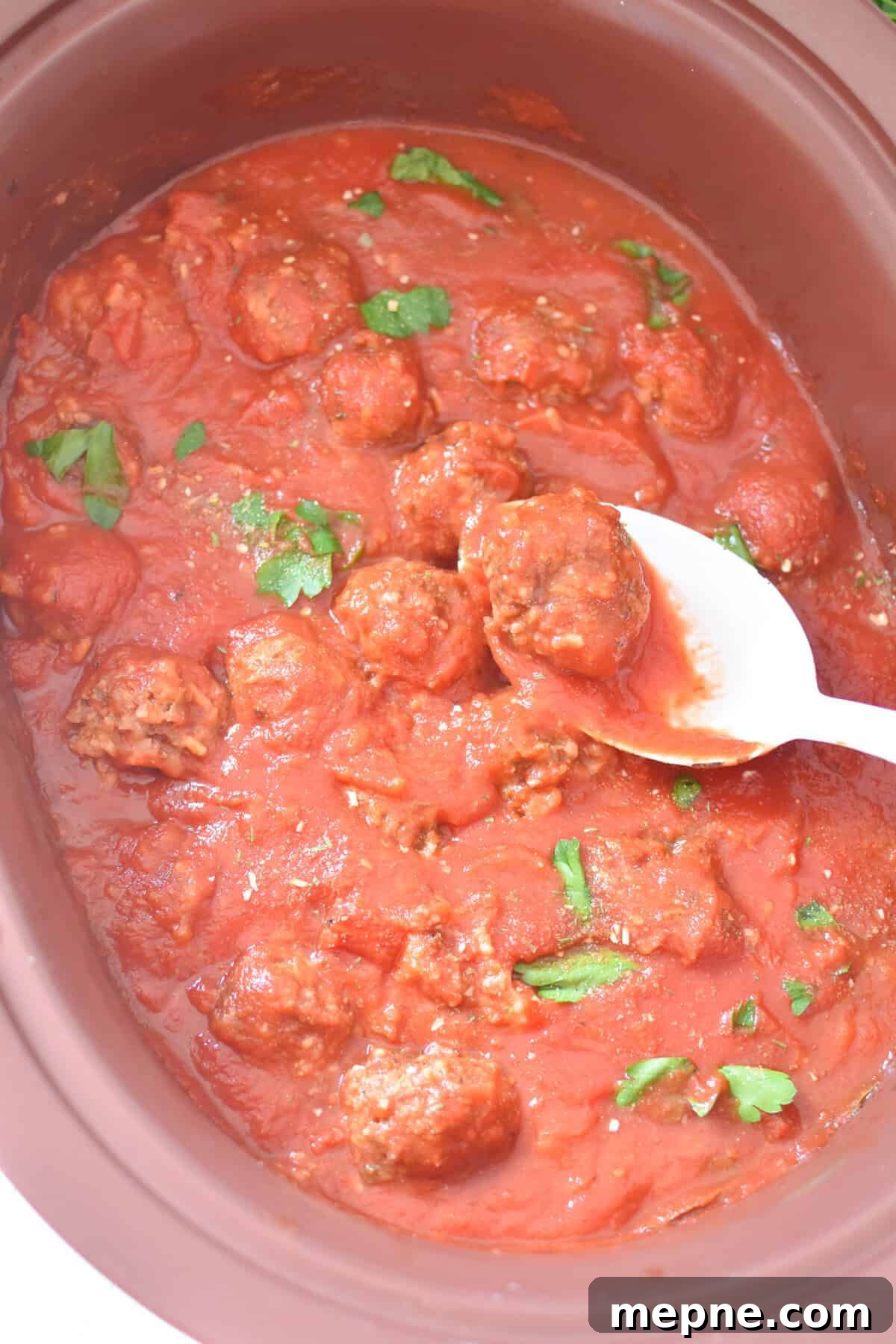 Classic Porcupine Meatballs Recipe with Rice 3 Porcupine Meatballs in crockpot