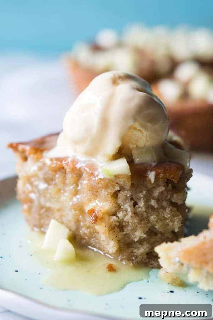 Caramel Apple Skillet Cake Recipe 2 Caramel Apple Skillet cake is bursting with chunks of apple, drizzled with a homemade caramel glaze, and is perfect for Fall baking!