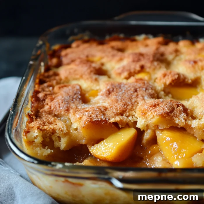 Classic Southern Peach Cobbler Recipe 2 Southern peach cobbler