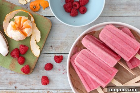 Tropical Fruit Punch Popsicles