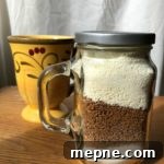 Homemade Pumpkin Spice Latte Mix in a Mason Jar 2 Mason Jar Pumpkin Spice Latte Mix in glass jar from www.ApronFreeCooking.com