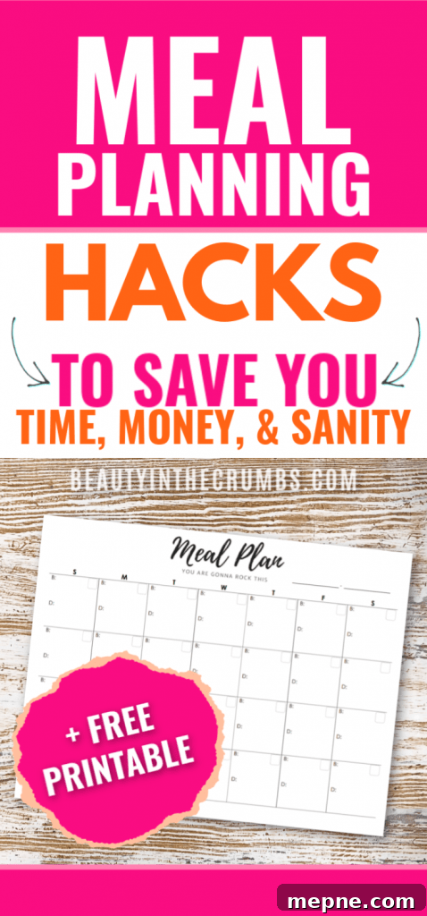 Meal Planning: Never Wonder What's for Dinner 2 meal planning on a budget
