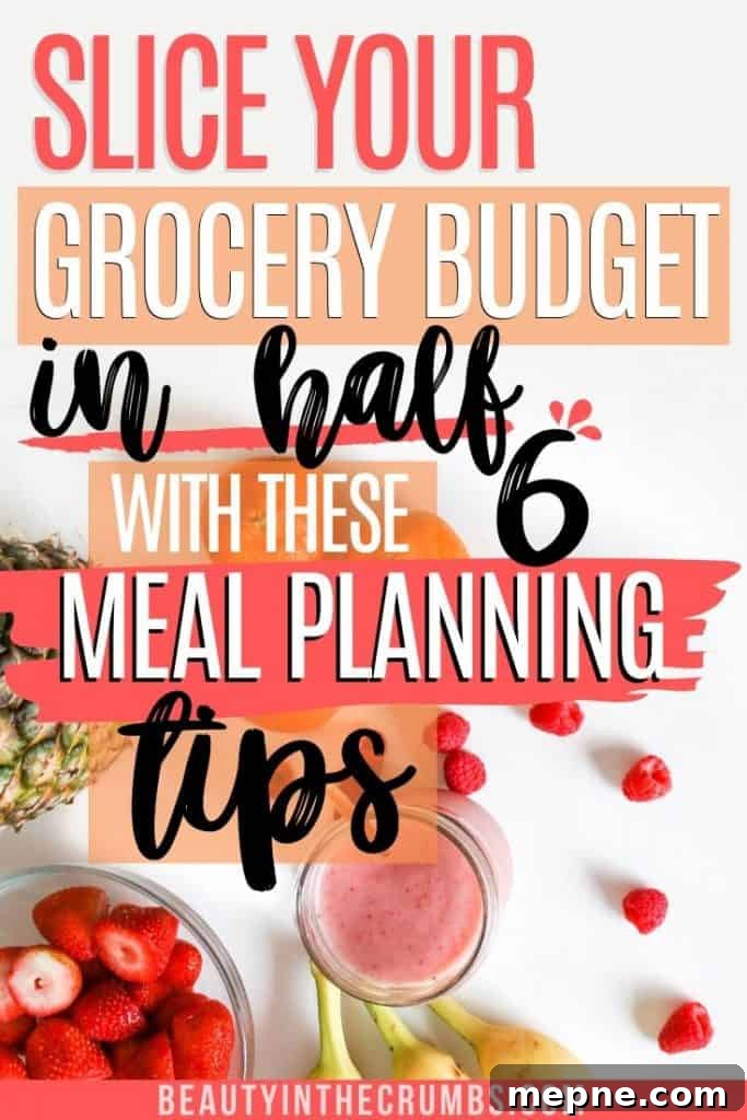 Meal Planning: Never Wonder What's for Dinner 3 meal planning template to save money
