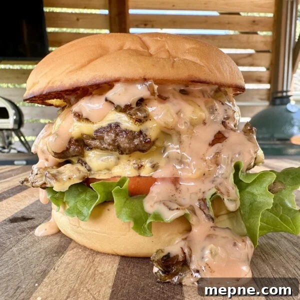 Copycat burger