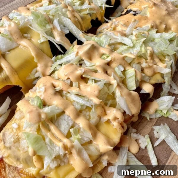 The Long Mac burger