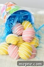 Gluten-Free Easter Egg Cookie Dough Truffles