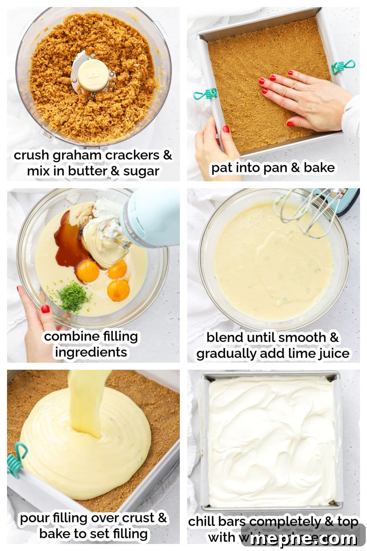 Gluten-Free Key Lime Pie Bars Recipe: Zesty Lime Squares 5 making gluten-free key lime pie bars step by step