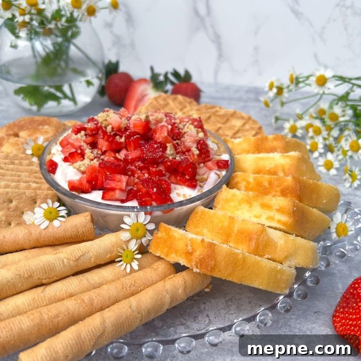 Strawberry Cheesecake Dip