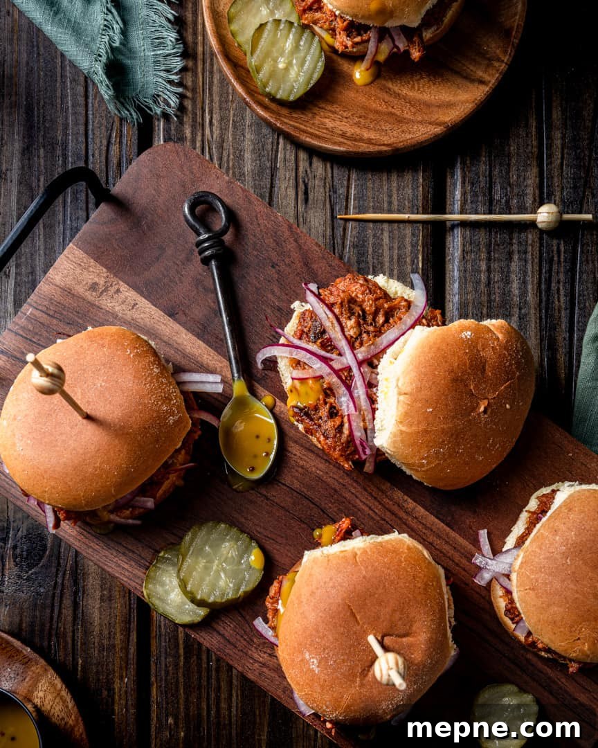 Pulled Pork Sliders with Fall Spices 3 Fall Spiced Pulled Pork Sliders with Quick Pickled Onions