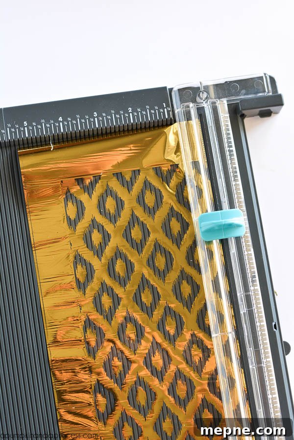 Gold Foil DIY