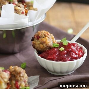 Cranberry Cheddar Sausage Bites Holiday Appetizer Recipe 5 img 8585 4