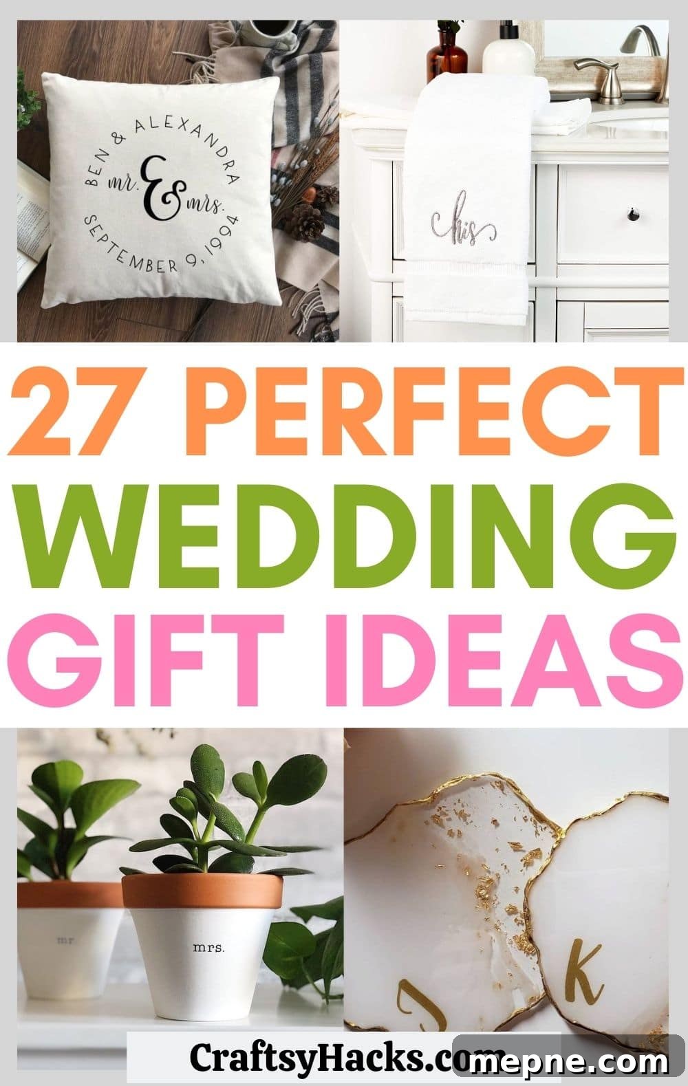 27 Wedding Gift Ideas for Newlywed Couples 2 wedding gifts