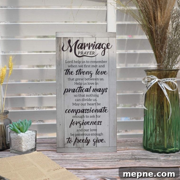 27 Wedding Gift Ideas for Newlywed Couples 6 wooden marriage sign