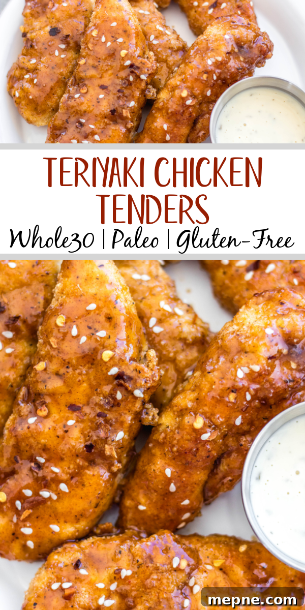 Teriyaki chicken tenders plated Teriyaki chicken tenders plated
