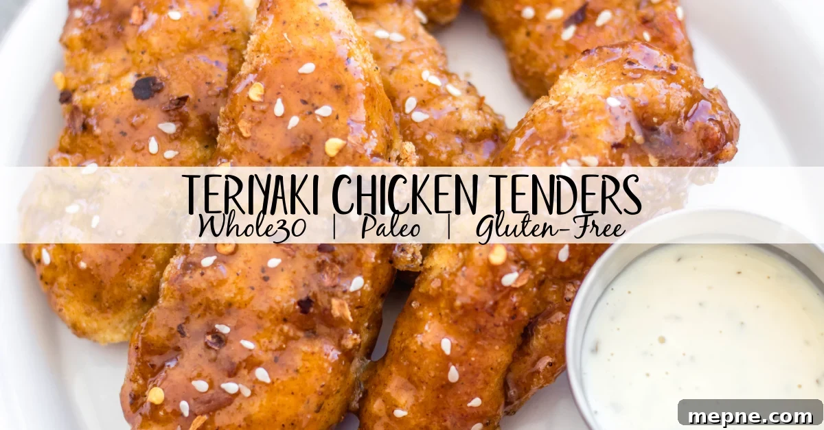 Teriyaki chicken tenders with sides Teriyaki chicken tenders served with sides