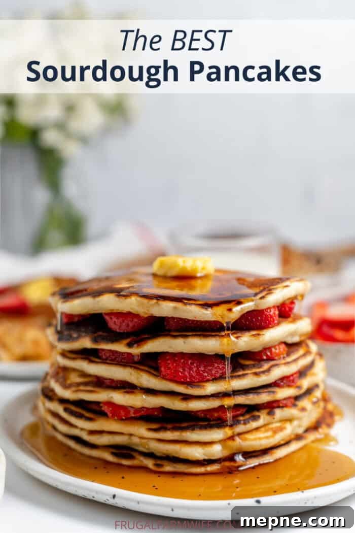 How to Make Fluffy Sourdough Pancakes from Your Starter 2 fluffy sourdough pancakes recipe
