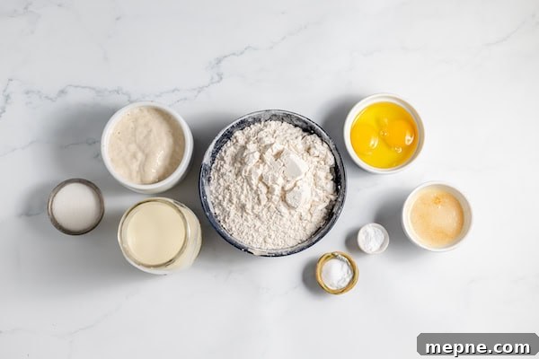 How to Make Fluffy Sourdough Pancakes from Your Starter 3 ingredients for sourdough pancakes