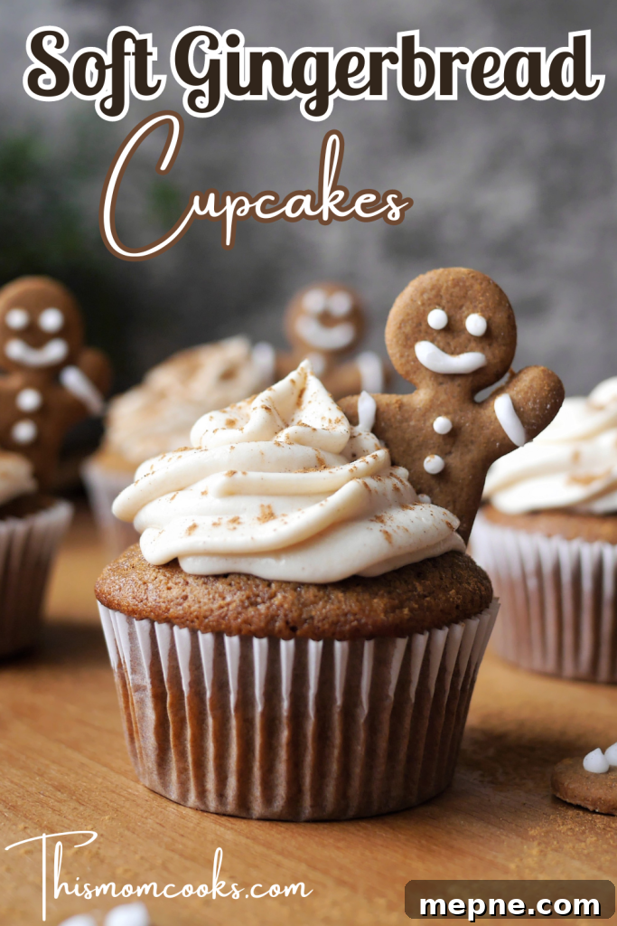Moist Gingerbread Cupcakes with Spiced Cream Cheese Frosting 9 img 9653 8