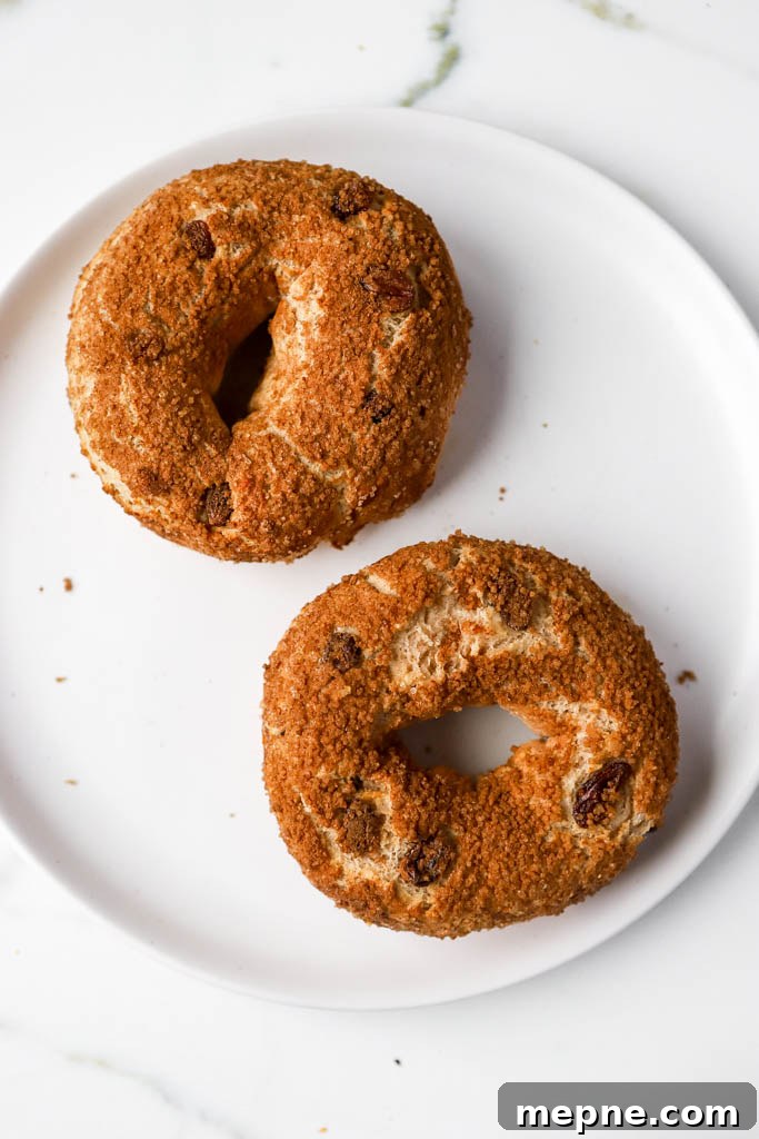 vanilla whey protein bagels